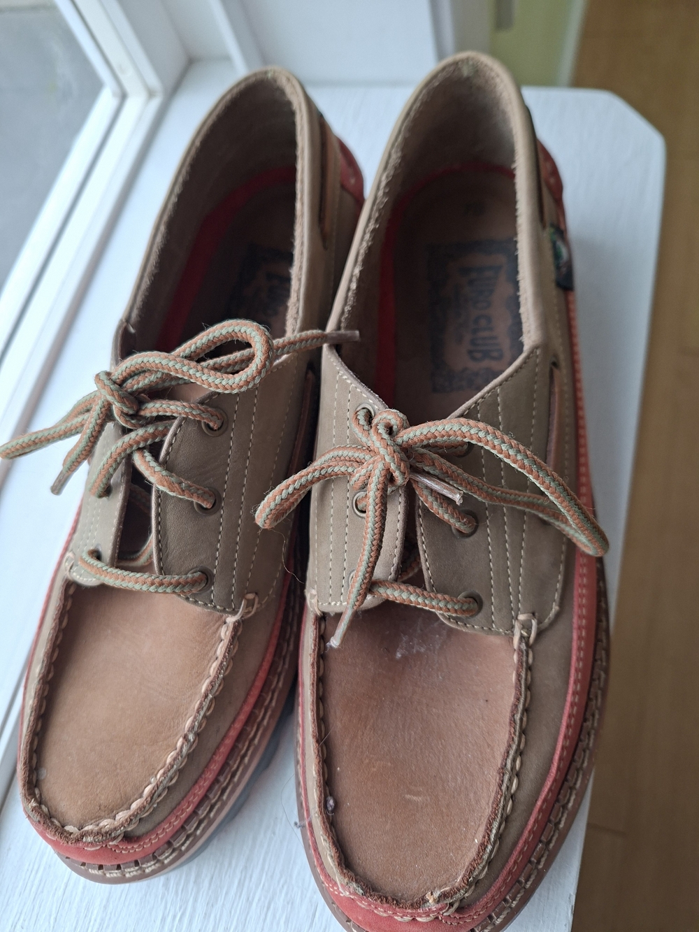 Woman Vintage EURO CLUB Boat Shoes Size 7 B